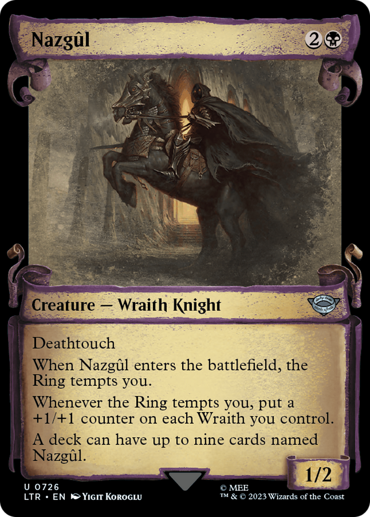 Nazgul (0726) [The Lord of the Rings: Tales of Middle-Earth Showcase Scrolls] MTG Single Magic: The Gathering | Red Claw Gaming