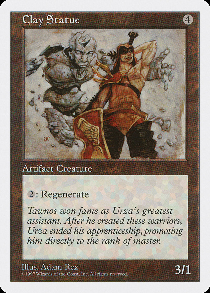 Clay Statue [Fifth Edition] MTG Single Magic: The Gathering | Red Claw Gaming