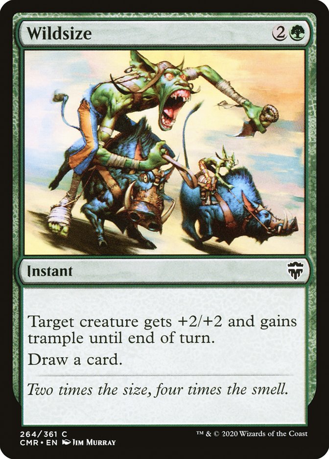 Wildsize [Commander Legends] MTG Single Magic: The Gathering | Red Claw Gaming