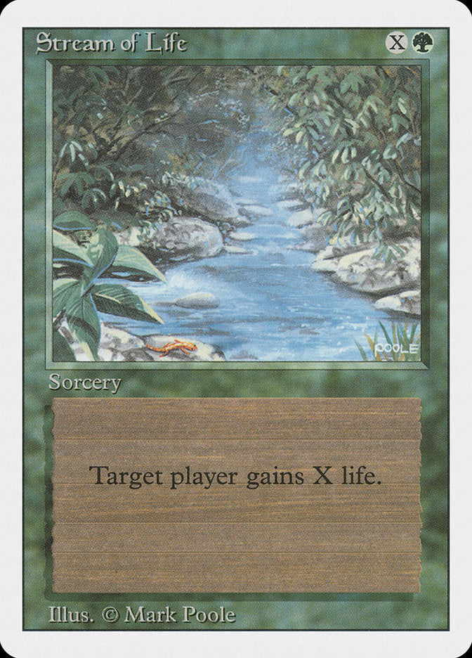 Stream of Life [Revised Edition] MTG Single Magic: The Gathering | Red Claw Gaming