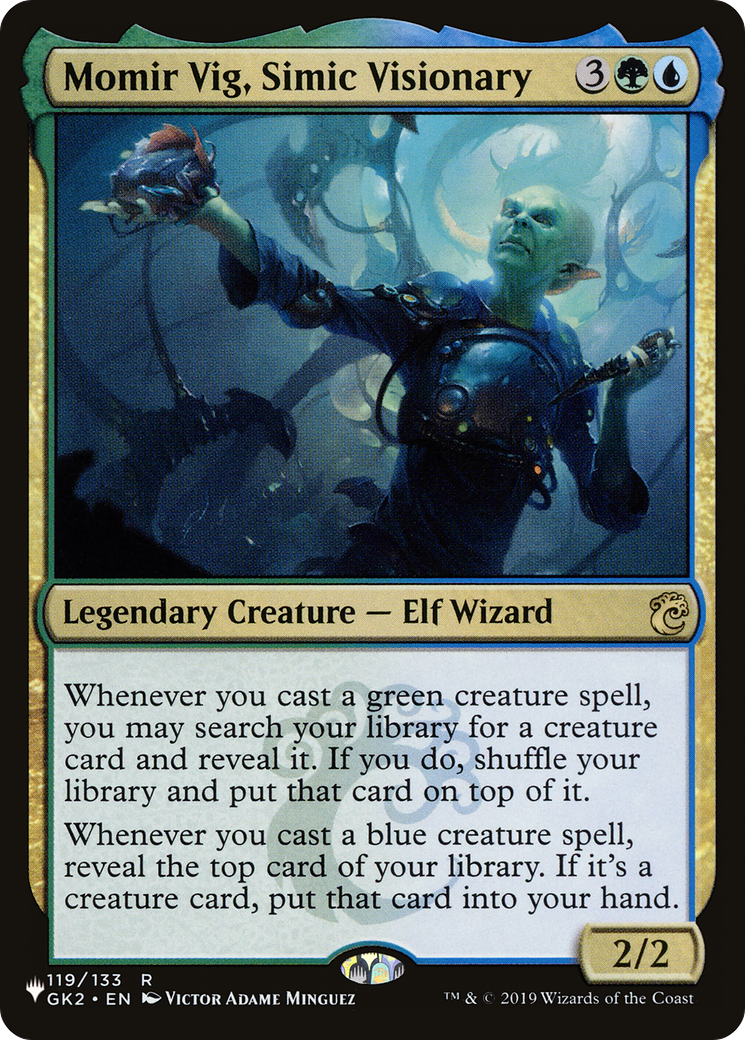Momir Vig, Simic Visionary [The List] MTG Single Magic: The Gathering | Red Claw Gaming