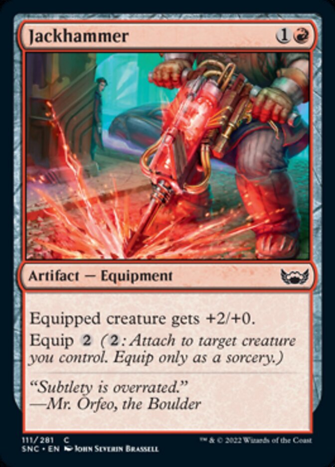 Jackhammer [Streets of New Capenna] MTG Single Magic: The Gathering | Red Claw Gaming