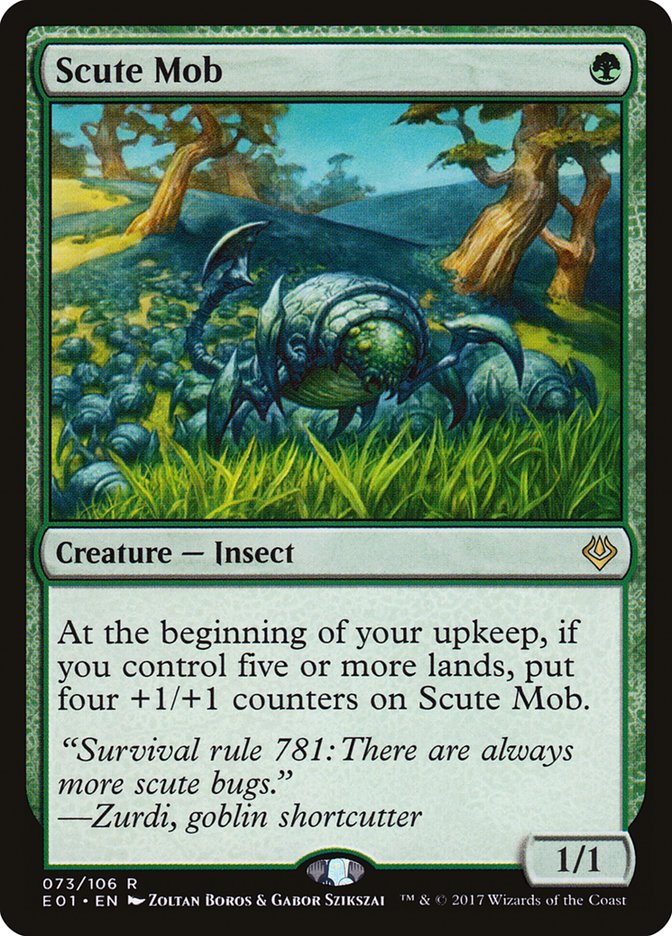 Scute Mob [Archenemy: Nicol Bolas] MTG Single Magic: The Gathering | Red Claw Gaming