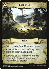 Dowsing Dagger // Lost Vale [Ixalan Prerelease Promos] MTG Single Magic: The Gathering | Red Claw Gaming