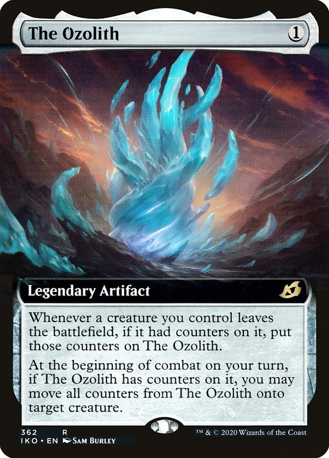 The Ozolith (Extended Art) [Ikoria: Lair of Behemoths] MTG Single Magic: The Gathering | Red Claw Gaming