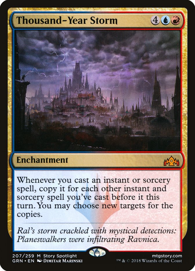 Thousand-Year Storm [Guilds of Ravnica] MTG Single Magic: The Gathering | Red Claw Gaming