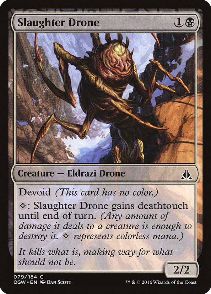 Slaughter Drone [Oath of the Gatewatch] MTG Single Magic: The Gathering | Red Claw Gaming