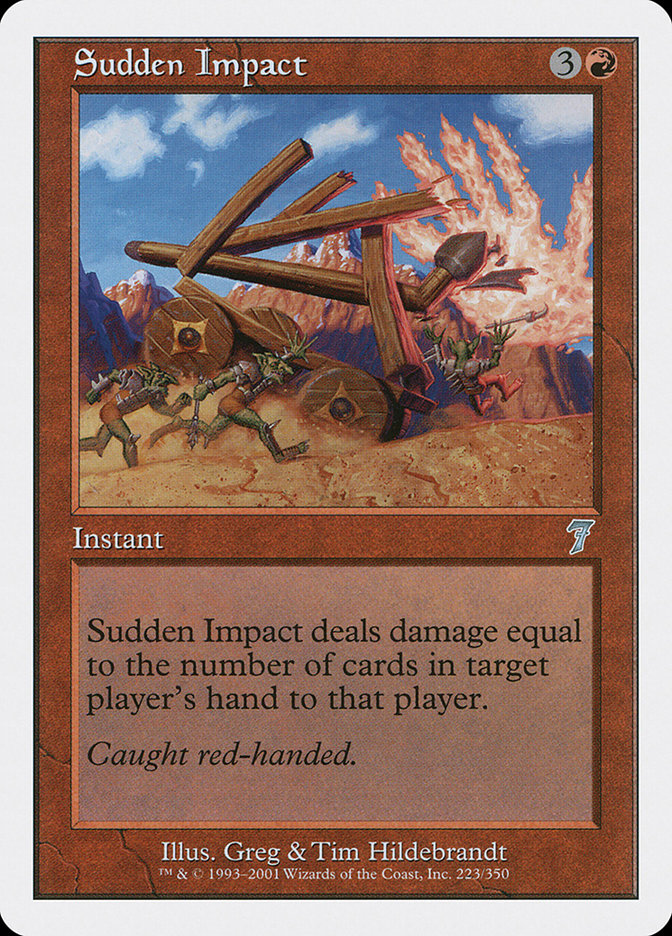Sudden Impact [Seventh Edition] MTG Single Magic: The Gathering | Red Claw Gaming