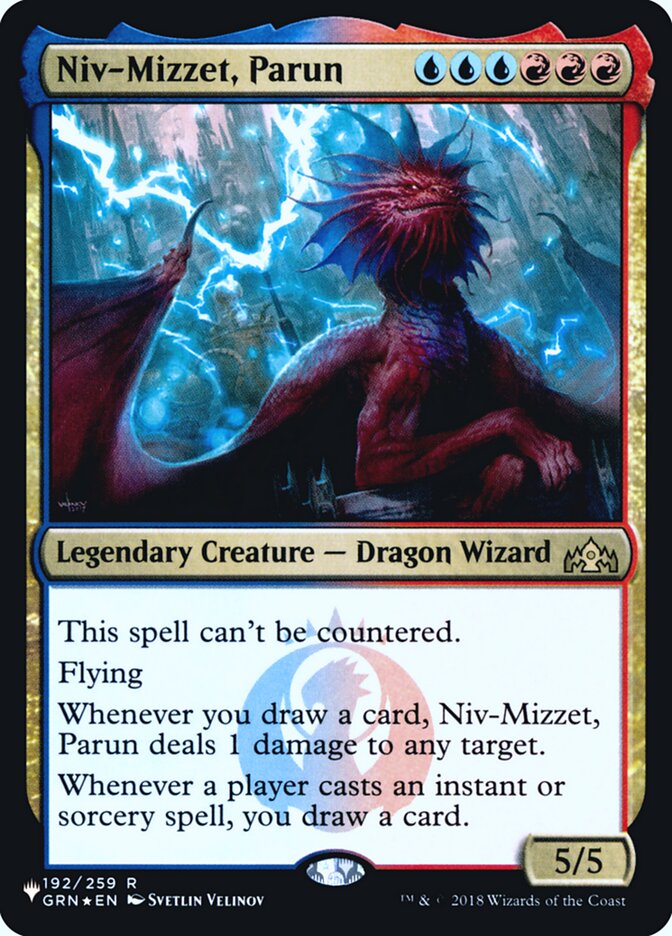 Niv-Mizzet, Parun [Secret Lair: Heads I Win, Tails You Lose] MTG Single Magic: The Gathering | Red Claw Gaming