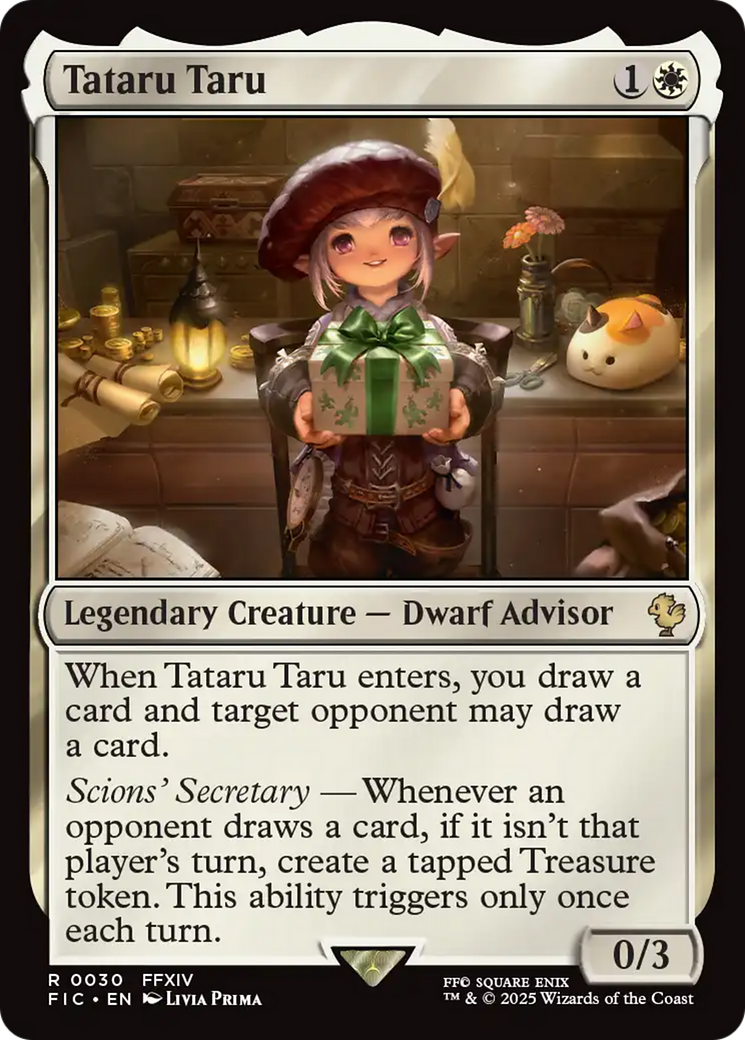 Tataru Taru [FINAL FANTASY Commander] MTG Single Magic: The Gathering | Red Claw Gaming