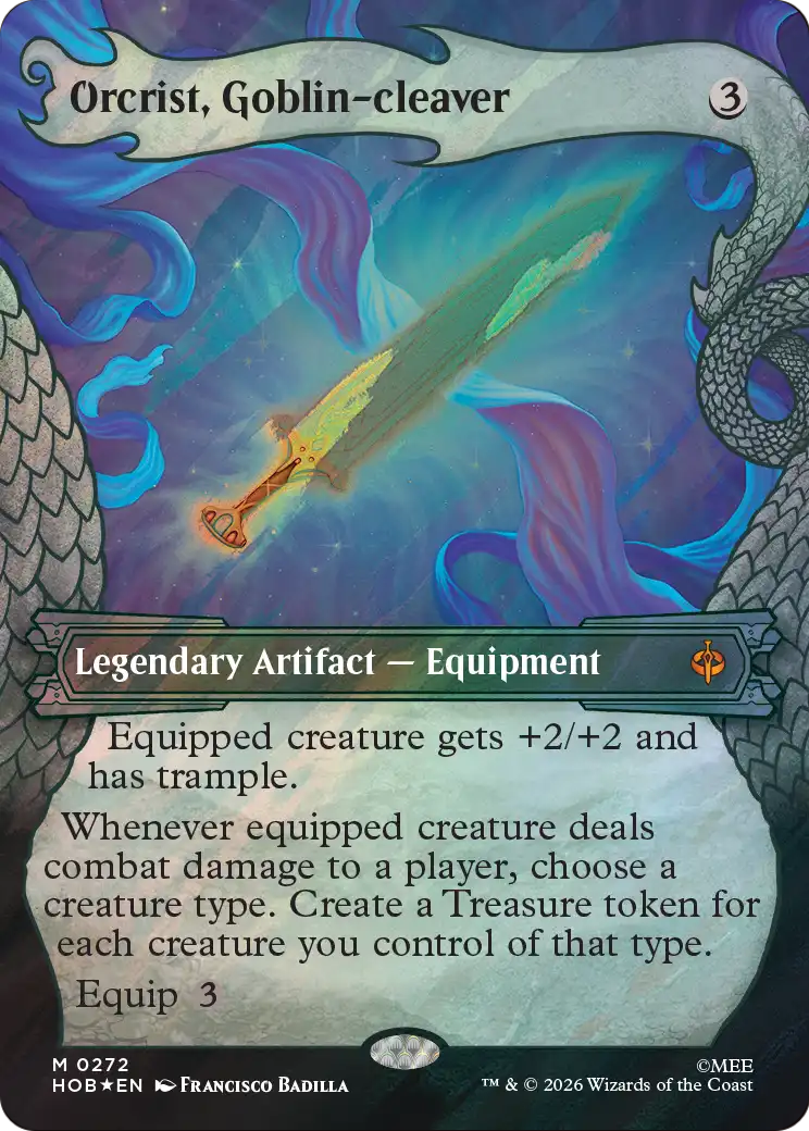 Orcrist, Goblin-cleaver (Showcase) (Surge Foil) [The Hobbit] | Red Claw Gaming
