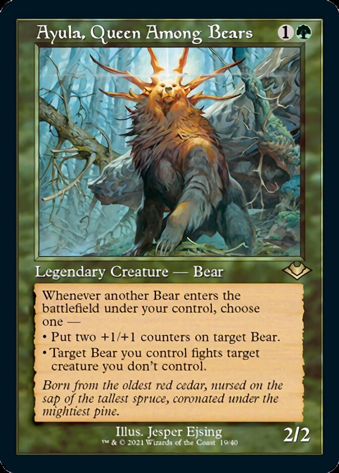 Ayula, Queen Among Bears (Retro) [Modern Horizons] MTG Single Magic: The Gathering | Red Claw Gaming