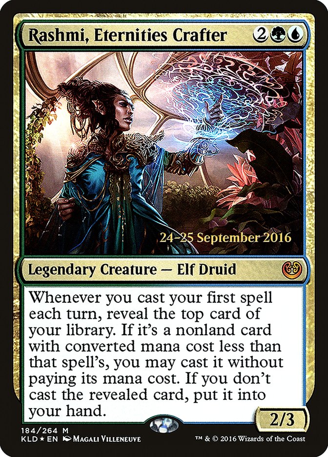 Rashmi, Eternities Crafter [Kaladesh Prerelease Promos] MTG Single Magic: The Gathering | Red Claw Gaming
