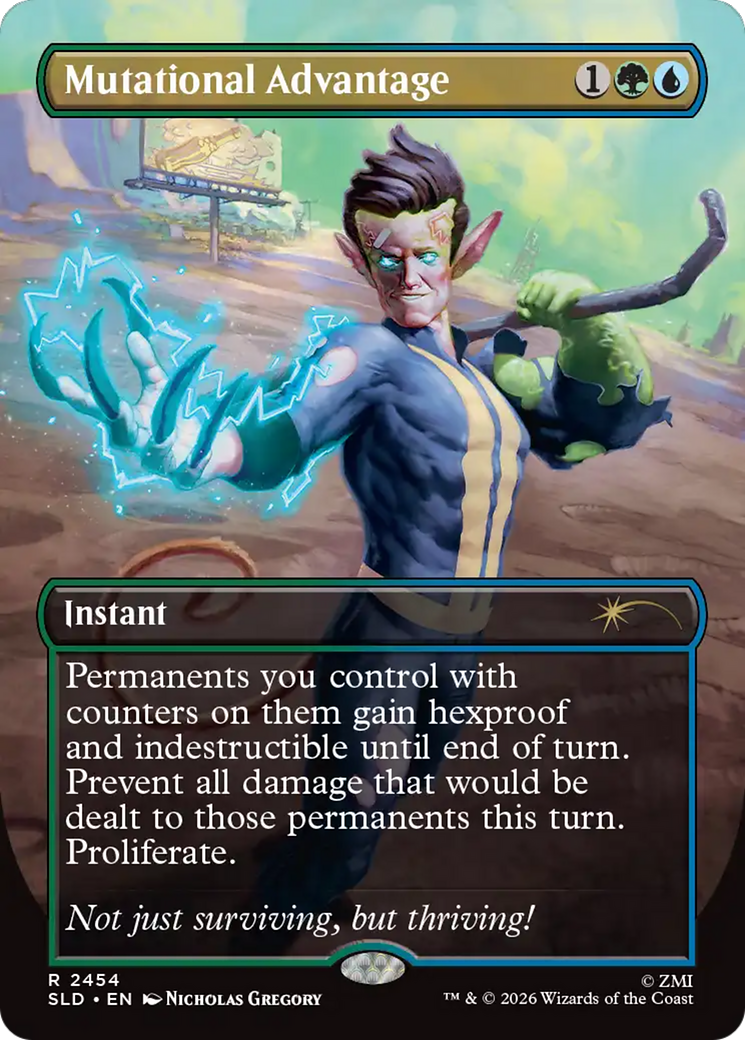 Mutational Advantage [Secret Lair Drop Series] MTG Single Magic: The Gathering | Red Claw Gaming