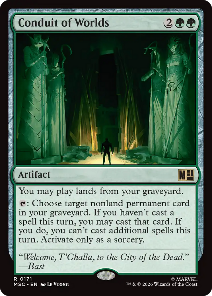 Conduit of Worlds (Surge Foil) [Marvel Super Heroes Commander] | Red Claw Gaming