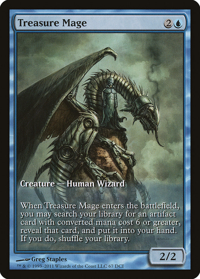 Treasure Mage (Extended Art) [Mirrodin Besieged Promos] MTG Single Magic: The Gathering | Red Claw Gaming