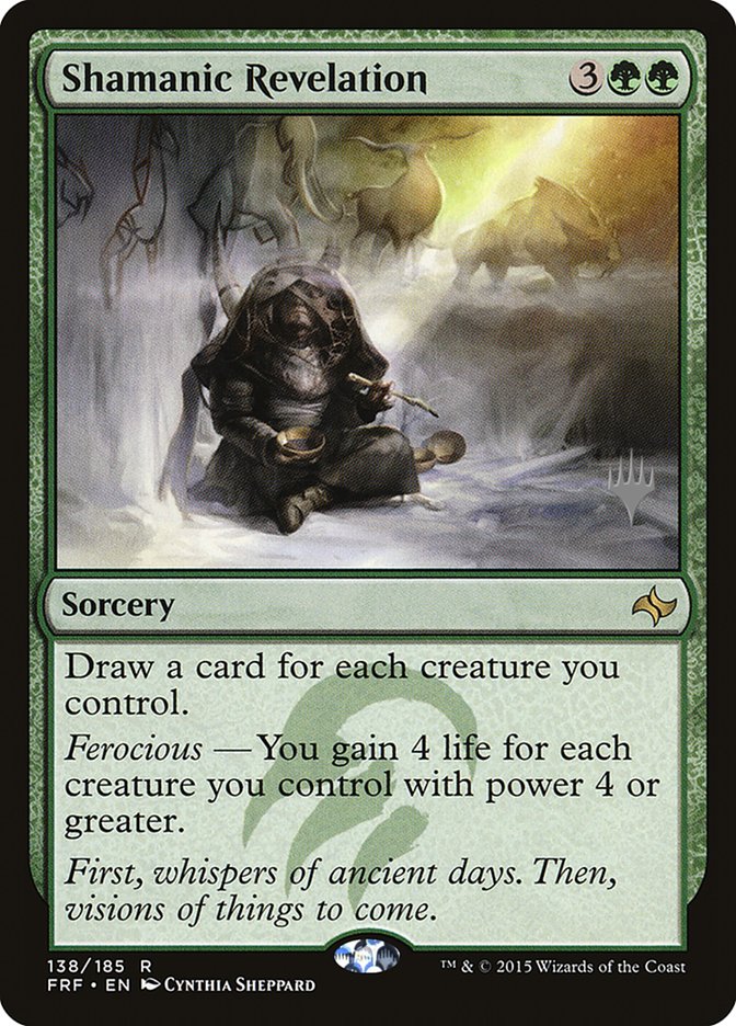 Shamanic Revelation (Promo Pack) [Fate Reforged Promos] MTG Single Magic: The Gathering | Red Claw Gaming