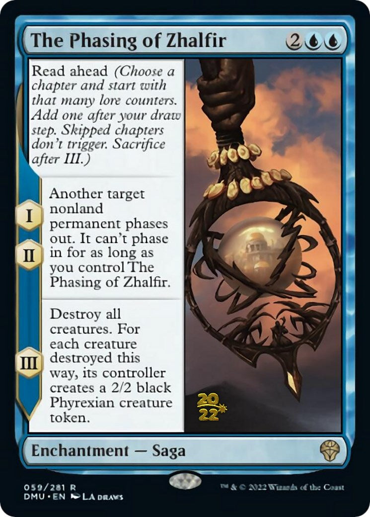 The Phasing of Zhalfir [Dominaria United Prerelease Promos] MTG Single Magic: The Gathering | Red Claw Gaming