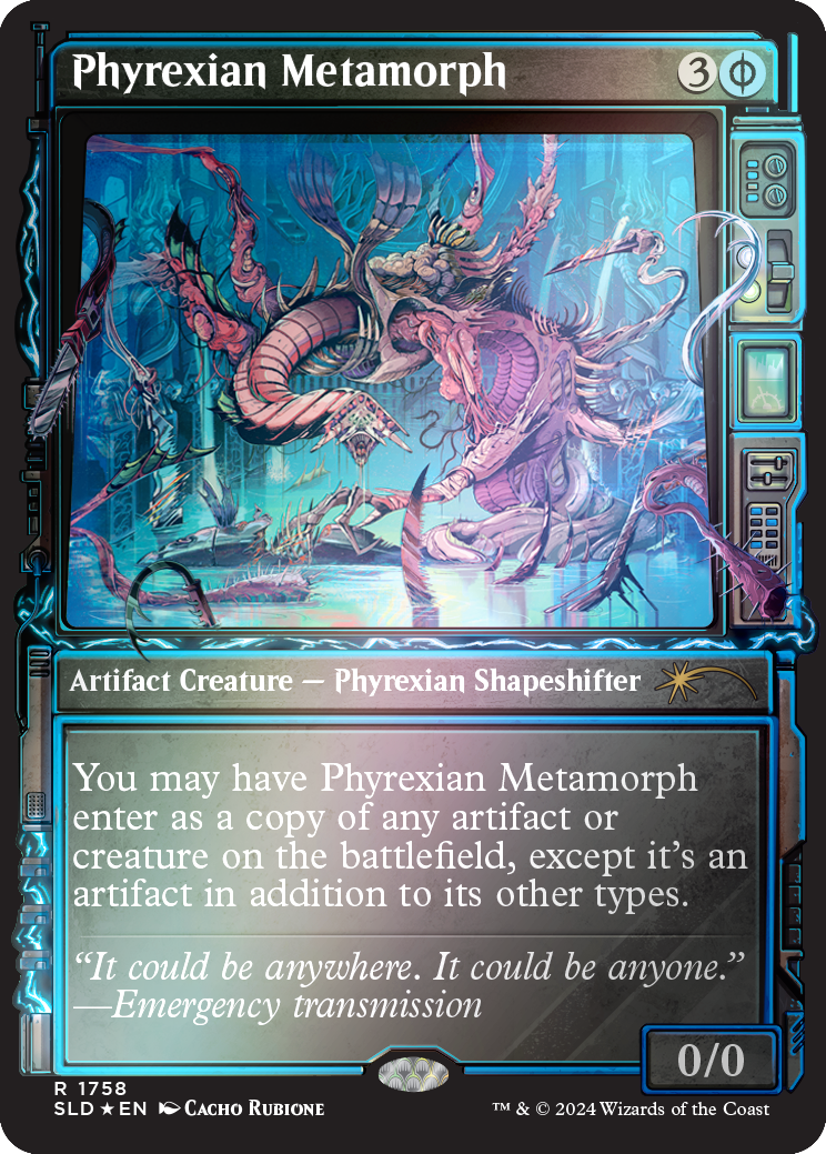 Phyrexian Metamorph (Rainbow Foil) [Secret Lair Drop Series] MTG Single Magic: The Gathering | Red Claw Gaming