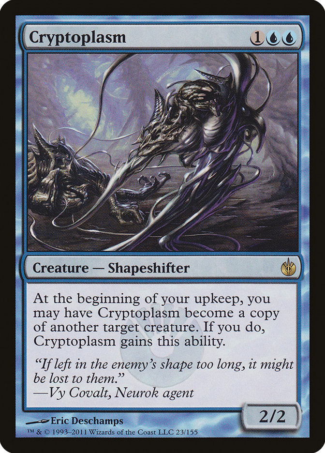 Cryptoplasm [Mirrodin Besieged] MTG Single Magic: The Gathering | Red Claw Gaming