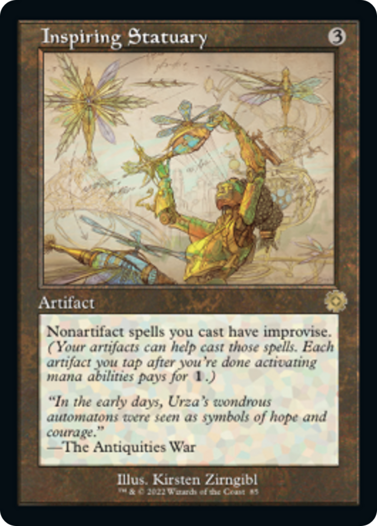 Inspiring Statuary (Retro Schematic) [The Brothers' War Retro Artifacts] MTG Single Magic: The Gathering | Red Claw Gaming