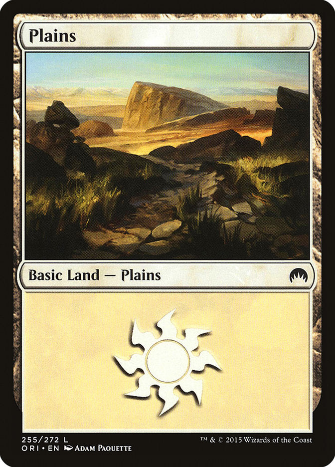 Plains (255) [Magic Origins] MTG Single Magic: The Gathering | Red Claw Gaming