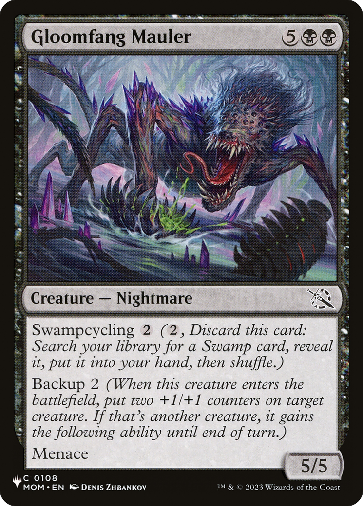 Gloomfang Mauler [The List] MTG Single Magic: The Gathering | Red Claw Gaming
