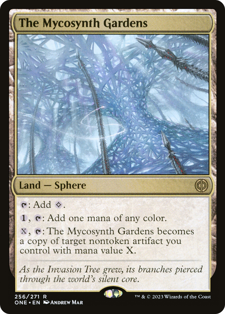 The Mycosynth Gardens [Phyrexia: All Will Be One] MTG Single Magic: The Gathering | Red Claw Gaming