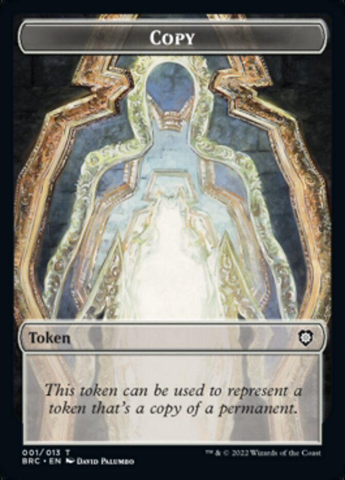 Copy // Thopter (006) Double-Sided Token [The Brothers' War Commander Tokens] MTG Single Magic: The Gathering | Red Claw Gaming