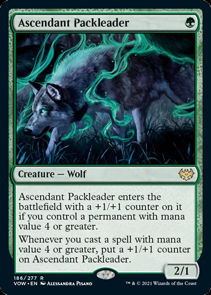 Ascendant Packleader [Innistrad: Crimson Vow] MTG Single Magic: The Gathering | Red Claw Gaming