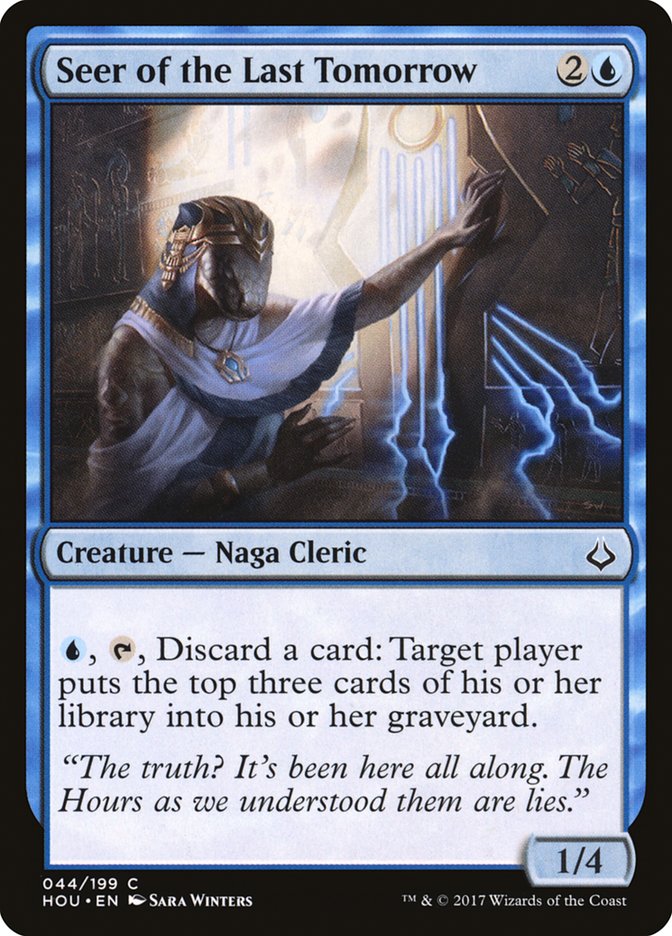 Seer of the Last Tomorrow [Hour of Devastation] MTG Single Magic: The Gathering | Red Claw Gaming