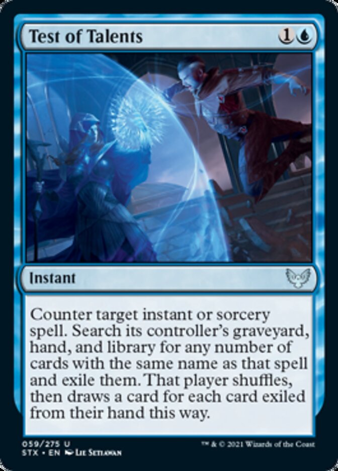 Test of Talents [Strixhaven: School of Mages] MTG Single Magic: The Gathering | Red Claw Gaming
