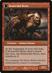 Civilized Scholar // Homicidal Brute [Innistrad] MTG Single Magic: The Gathering | Red Claw Gaming