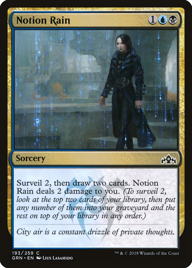 Notion Rain [Guilds of Ravnica] MTG Single Magic: The Gathering | Red Claw Gaming