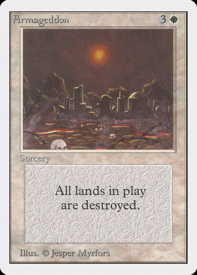 Armageddon [Unlimited Edition] MTG Single Magic: The Gathering | Red Claw Gaming