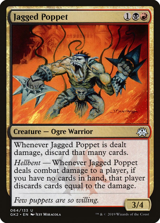 Jagged Poppet [Ravnica Allegiance Guild Kit] MTG Single Magic: The Gathering | Red Claw Gaming