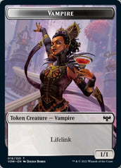 Zombie (008) // Vampire (016) Double-Sided Token [Innistrad: Crimson Vow Tokens] MTG Single Magic: The Gathering | Red Claw Gaming