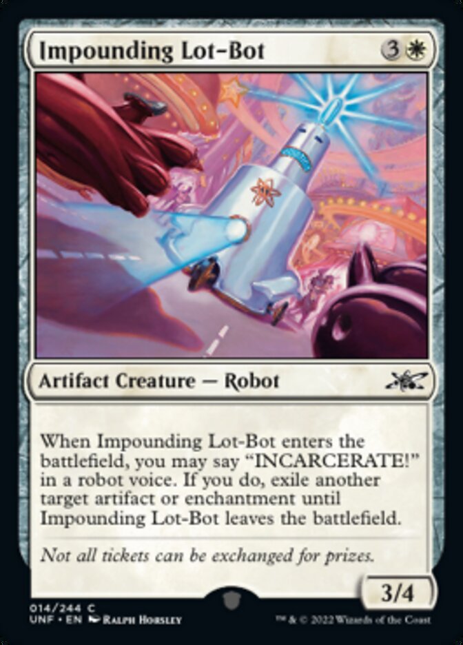 Impounding Lot-Bot [Unfinity] MTG Single Magic: The Gathering    | Red Claw Gaming