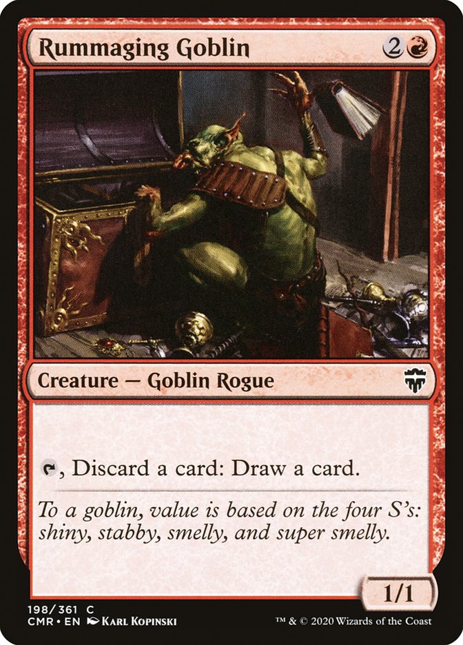Rummaging Goblin [Commander Legends] MTG Single Magic: The Gathering | Red Claw Gaming