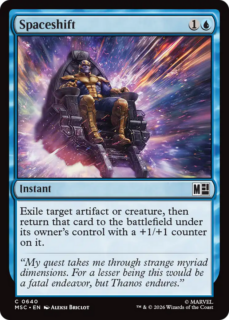 Spaceshift [Marvel Super Heroes Commander] MTG Single Magic: The Gathering | Red Claw Gaming