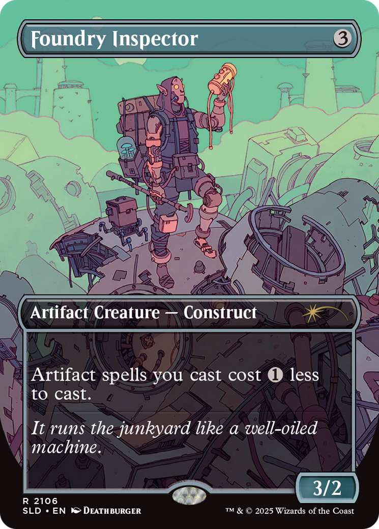 Foundry Inspector [Secret Lair Drop Series] MTG Single Magic: The Gathering | Red Claw Gaming