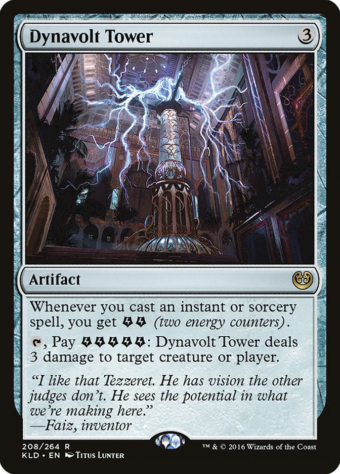 Dynavolt Tower [Kaladesh] MTG Single Magic: The Gathering | Red Claw Gaming