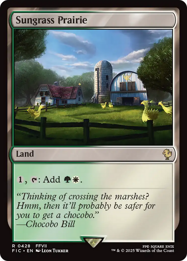 Sungrass Prairie [FINAL FANTASY Commander] MTG Single Magic: The Gathering | Red Claw Gaming