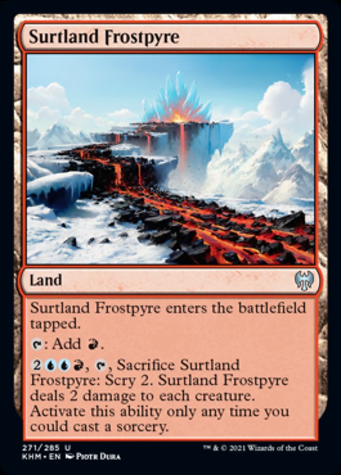 Surtland Frostpyre [Kaldheim] MTG Single Magic: The Gathering | Red Claw Gaming