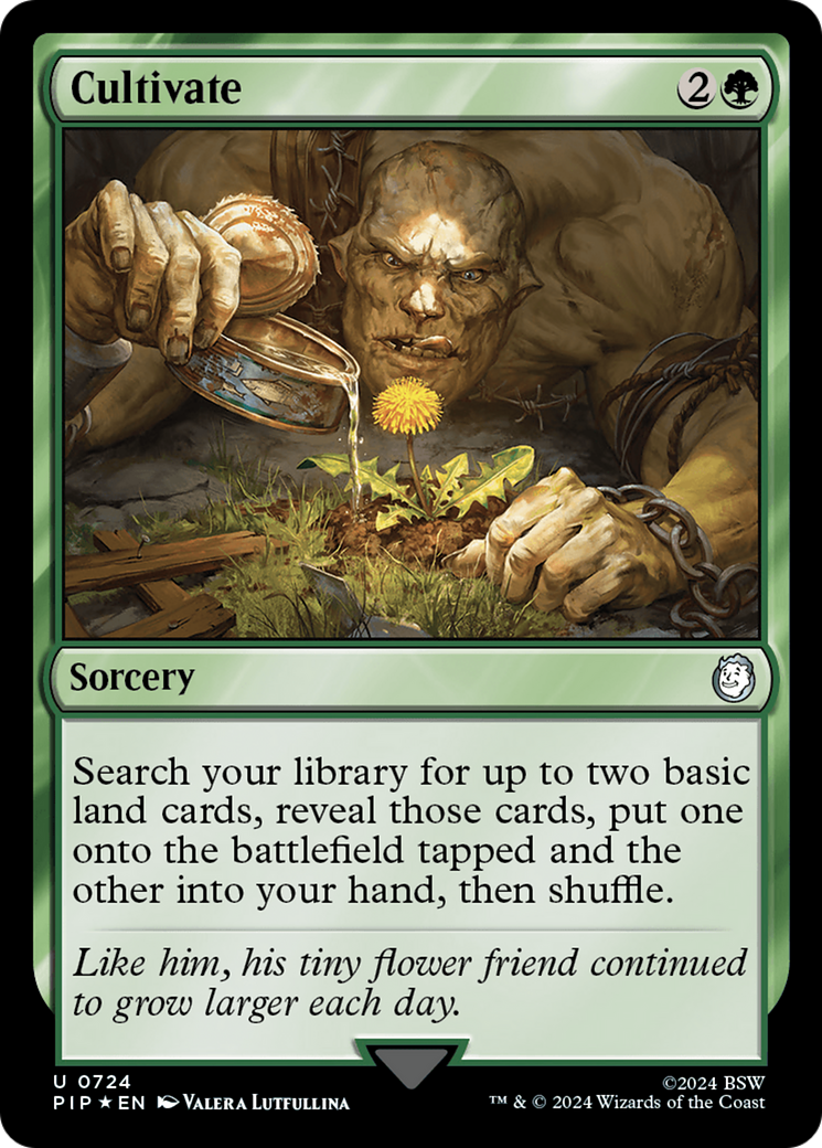 Cultivate (Surge Foil) [Fallout] MTG Single Magic: The Gathering | Red Claw Gaming