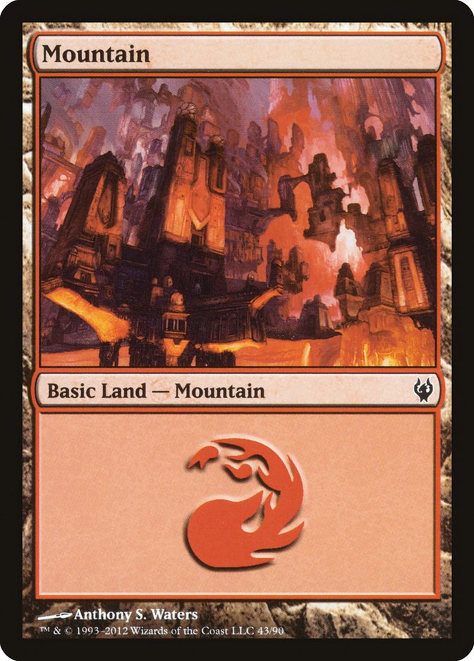 Mountain (43) [Duel Decks: Izzet vs. Golgari] MTG Single Magic: The Gathering | Red Claw Gaming