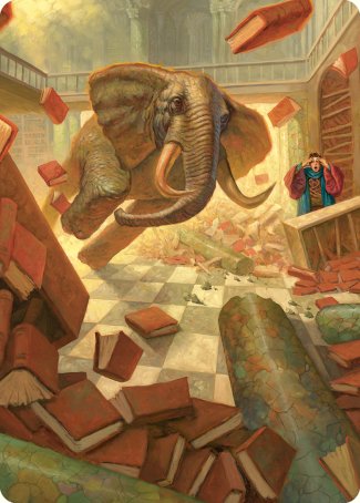 Generous Gift Art Card [Commander Masters Art Series] MTG Single Magic: The Gathering | Red Claw Gaming