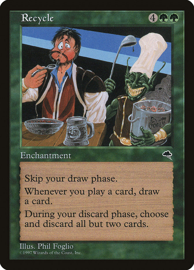 Recycle [Tempest] MTG Single Magic: The Gathering | Red Claw Gaming