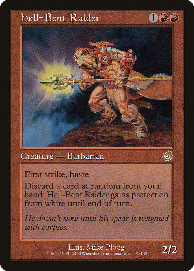 Hell-Bent Raider [Torment] MTG Single Magic: The Gathering | Red Claw Gaming