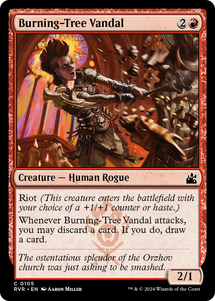 Burning-Tree Vandal [Ravnica Remastered] MTG Single Magic: The Gathering | Red Claw Gaming